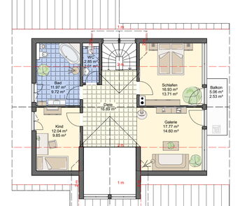 EFH 107 Grundriss DG