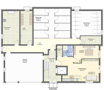 MFH 105 Grundriss KG