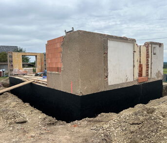 Sanierung u. Erweiterung EFH - Teilabriss