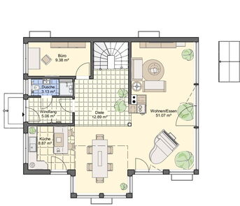 EFH 107 Grundriss EG