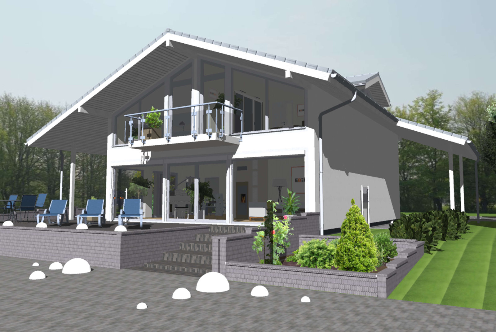 EFH 107 3D-Ansicht 1